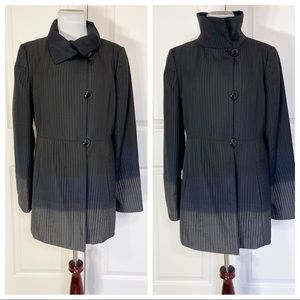 Armani Collezioni ribbed ombre jacket